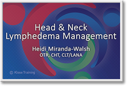 Head & Neck Lymphedema Management